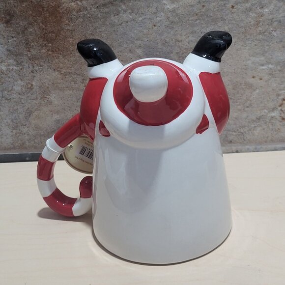 Tii Collections Upside Down Santa Snowman Ceramic Mug Hand Stand Christmas Coff - Picture 8 of 15